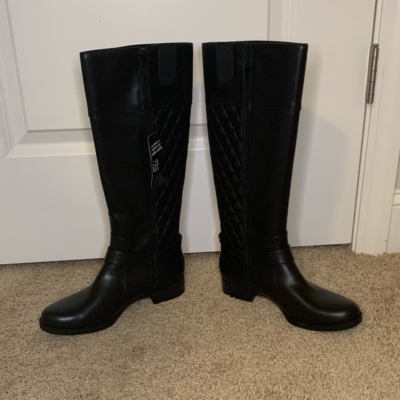 Liz Clairborne LC TRINA black boots. - Picture 3 of 5
